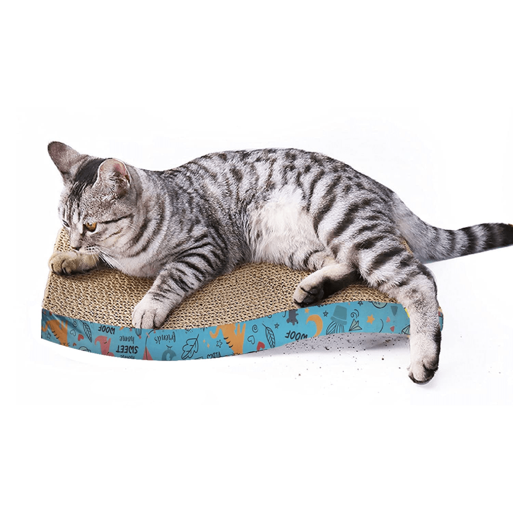 Goofy Tails Scratcher for Cats (Yellow) Cats-Toys Goofy Tails