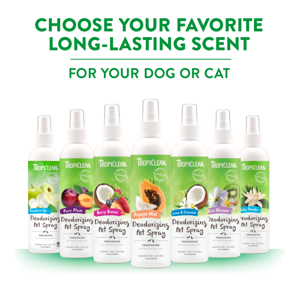 Tropiclean Berry Breeze Cologne Spray for Dogs and Cats