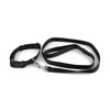 Pawpourri Nylon Webbing Leash & Collar for Cats & Dogs (Black) Both-Collar, Leashes, harnesses Pawpourri Dropship S/M
