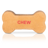 Pawpourri Bone Shaped Suede Leather Chew Toy for Dogs (Brown) Dogs-Toys Pawpourri Dropship 18cm