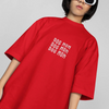 Hoomans Dog Mom Everyday T Shirt for Women (Red) Pet Parent-Clothing & Accessories Hoomans Dropship