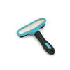 M Pets Double Sided Slicker Brush for Dogs (Black & Blue)