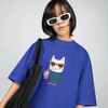 Hoomans Serve Me T Shirt for Men and Women (Blue) Pet Parent-Clothing & Accessories Hoomans Dropship