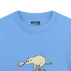 Hoomans Shit Happens T Shirt for Men and Women (Light Blue) Pet Parent-Clothing & Accessories Hoomans Dropship