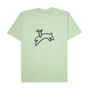 Hoomans Snuggle Sandwich T Shirt for Men and Women (Jade Green) Pet Parent-Clothing & Accessories Hoomans Dropship XS