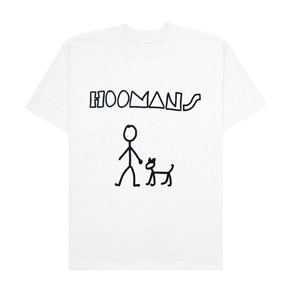 Hoomans The Head Tilt T Shirt for Men and Women (White) Pet Parent-Clothing & Accessories Hoomans Dropship XS