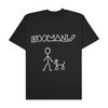 Hoomans The Head Tilt T Shirt for Men and Women (Black) Pet Parent-Clothing & Accessories Hoomans Dropship XS