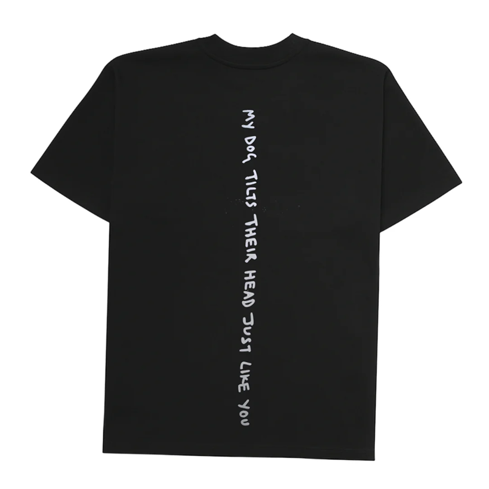 Hoomans The Head Tilt T Shirt for Men and Women (Black) Pet Parent-Clothing & Accessories Hoomans Dropship