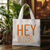 Hoomans Be Kind to Dogs Tote Bag for Women (White) Pet Parent-Clothing & Accessories Hoomans Dropship 42x37cm