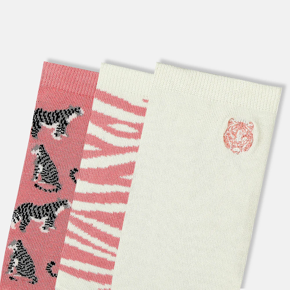 SocksXpress WWF Themed Ankle Socks for Women (Pack of 3) Pet Parent-Clothing & Accessories SocksXpress