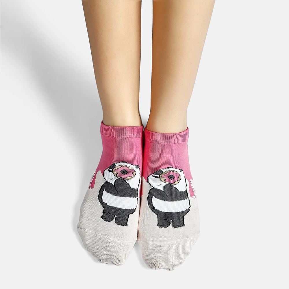 SocksXpress We Bare Bears Themed Ankle Socks for Women (Pack of 3) Pet Parent-Clothing & Accessories SocksXpress
