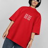 Hoomans Dog Mom Everyday T Shirt for Women (Red) Pet Parent-Clothing & Accessories Hoomans Dropship