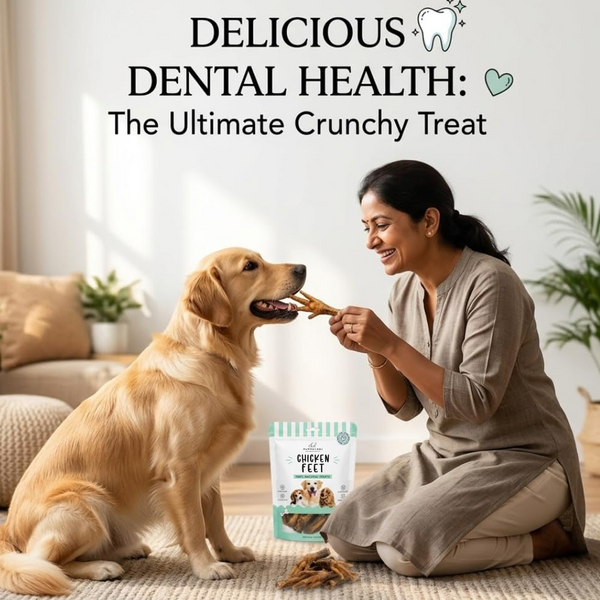 Pawpourri 100% Natural Chicken Feet Dog Treat