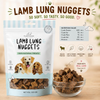 Pawpourri 100% Natural Lamb Lung Nuggets Dog Treat Dog Treats + Others Pawpourri Dropship