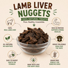 Pawpourri 100% Natural Lamb Liver Nuggets Dog Treat Dog Treats + Others Pawpourri Dropship