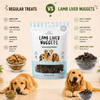 Pawpourri 100% Natural Lamb Liver Nuggets Dog Treat Dog Treats + Others Pawpourri Dropship