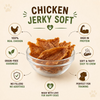 Pawpourri 100% Natural Chicken Jerky Soft Dog Treat Dog Treats + Others Pawpourri Dropship