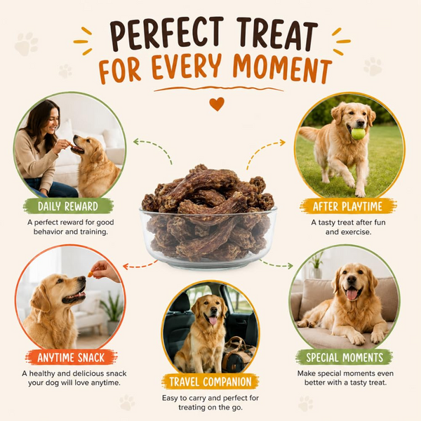 Pawpourri 100% Natural Chicken Neck Jerky Dog Treat