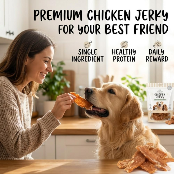Pawpourri 100% Natural Chicken Jerky Dog Treat