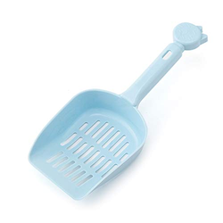 Kiki N Pooch Litter Scooper with Handle for Cats (Blue)