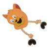 TopDog Premium Jerry Toy for Dogs and Cats (Orange)