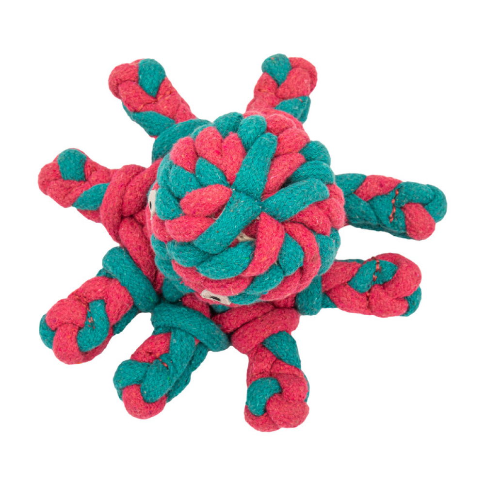 TopDog Premium Ropey Octopus Toy for Dogs and Cats