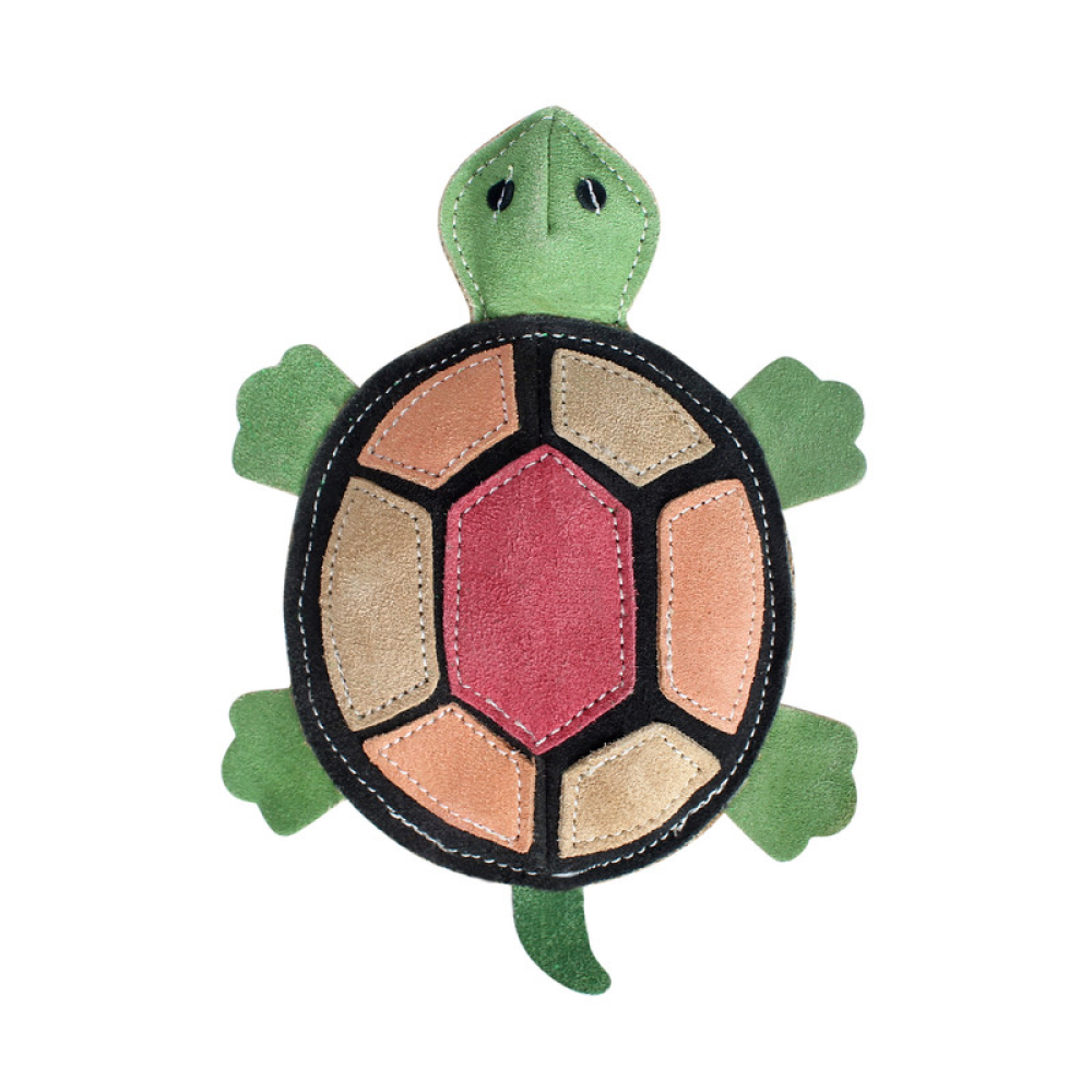 TopDog Premium Turtle Toy for Dogs and Cats (Multicolour)
