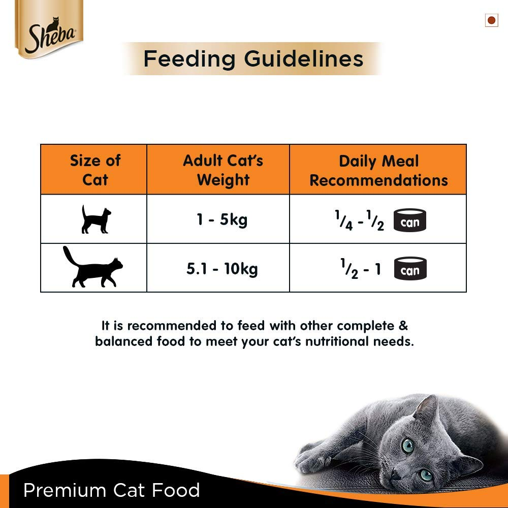 Sheba Complete Nutrition Succulent Chicken Breast In Gravy Cat Wet Food and Chicken Flavour Irresistible Cat Dry Food Combo Exclusive Combo Sheba