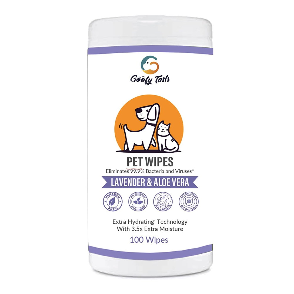 Goofy Tails Wipes for Dogs and Cats