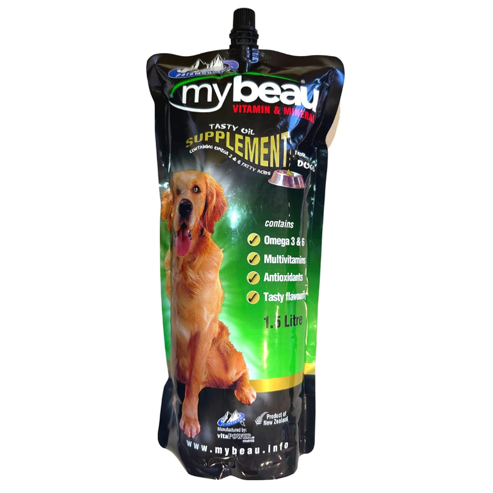 My Beau Vitamin & Mineral Food Supplement with Meat & Garlic for Dogs Dogs-Health & Wellness My Beau 1.5L