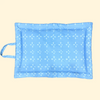 Pet Set Go Sky Bloom Mat for Dogs (Sky Blue) Dogs-Bedding, Mats & Travel Supplies Pet Set Go Dropship S
