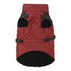 Pawpourri Puffer Jacket with Attached Harness for Dogs (Maroon) Both-Clothing & Accessories Pawpourri Dropship