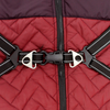 Pawpourri Puffer Jacket with Attached Harness for Dogs (Maroon) Both-Clothing & Accessories Pawpourri Dropship