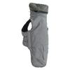 Pawpourri Reflexive Jacket with Faux Fur for Dogs (Grey) Both-Clothing & Accessories Pawpourri Dropship