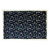 Pawpourri Printed Navy Bone, Paw and Woof Blanket for Dogs and Cats Both-Bedding, Mats & Travel Supplies Pawpourri Dropship One Size