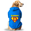 Pawsindia SuperDog Hoodie for Dogs (Blue) Dogs-Clothing & Accessories Pawsindia Dropship XL