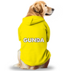 Pawsindia Gunda Hoodie for Dogs (Yellow) Dogs-Clothing & Accessories Pawsindia Dropship XXL