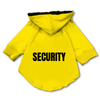 Pawsindia Security Hoodie for Dogs (Yellow) Dogs-Clothing & Accessories Pawsindia Dropship