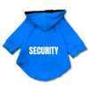 Pawsindia Security Hoodie for Dogs (Blue) Dogs-Clothing & Accessories Pawsindia Dropship