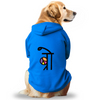 Pawsindia Bro Hoodie for Dogs (Blue) Dogs-Clothing & Accessories Pawsindia Dropship XS