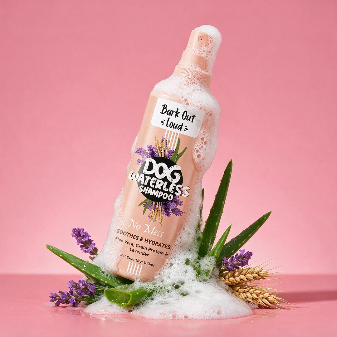 Bark Out Loud No Mess Waterless Dry Shampoo for Dogs Both-Grooming Supplies Bark Out Loud 100mL