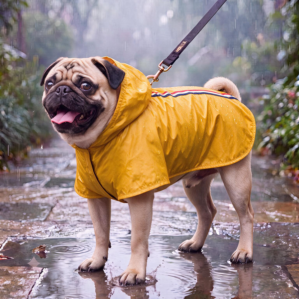 15 Furries Urban Waterproof Raincoat for Dogs (Yellow)