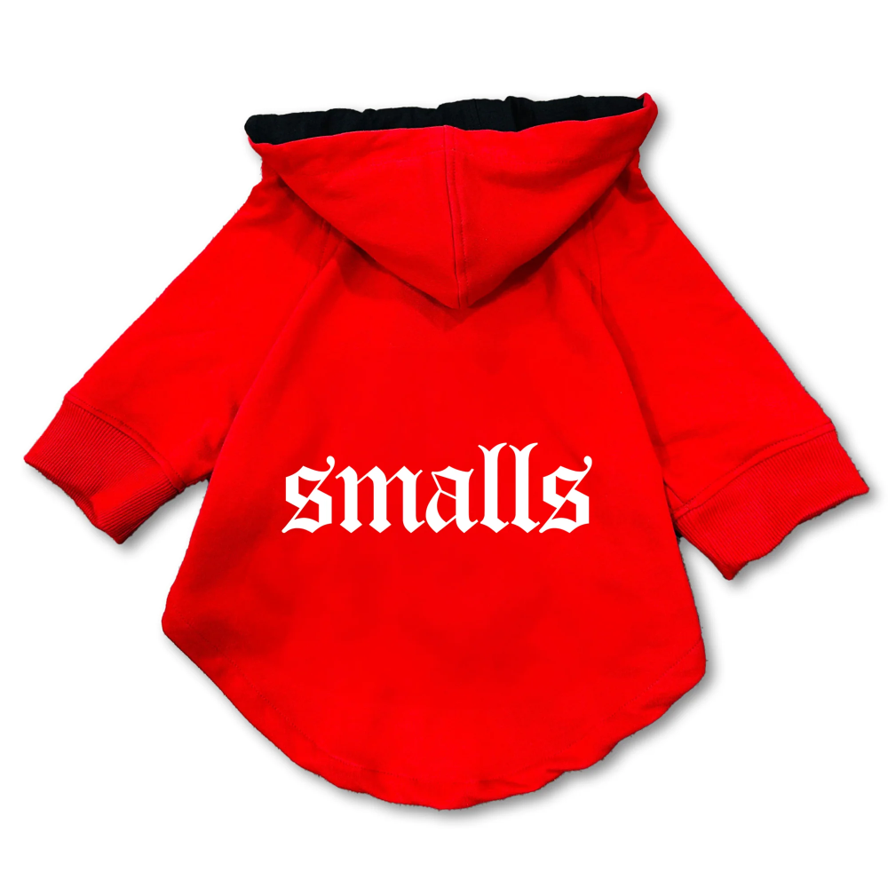 Pawsindia Smalls Hoodie for Dogs (Red) Dogs-Clothing & Accessories Pawsindia Dropship
