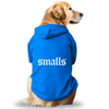 Pawsindia Smalls Hoodie for Dogs (Blue) Dogs-Clothing & Accessories Pawsindia Dropship XS