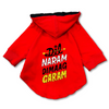 Pawsindia Dil Naram Dimag Garam Hoodie for Dogs (Red) Dogs-Clothing & Accessories Pawsindia Dropship