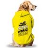 Pawsindia Dil Naram Dimag Garam Hoodie for Dogs (Yellow) Dogs-Clothing & Accessories Pawsindia Dropship XS