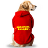 Pawsindia Dopamine Dealer Hoodie for Dogs (Red) Dogs-Clothing & Accessories Pawsindia Dropship XS
