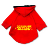Pawsindia Dopamine Dealer Hoodie for Dogs (Red) Dogs-Clothing & Accessories Pawsindia Dropship