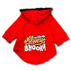 Pawsindia Always Bhooka Hoodie for Dogs (Red) Dogs-Clothing & Accessories Pawsindia Dropship