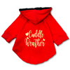 Pawsindia Cuddle Weather Hoodie for Dogs (Red) Dogs-Clothing & Accessories Pawsindia Dropship